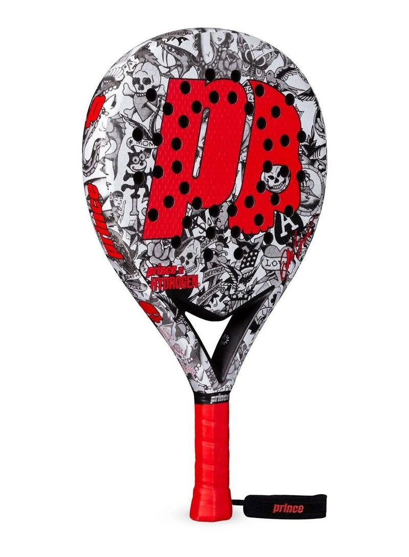 Badal Prince Rocket tattoo racket with skull designs and attractive colours