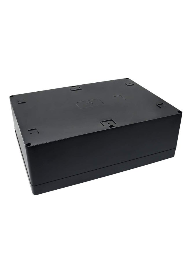 Lemotech  Abs Plastic Electrical Project Case Power Junction Box Project Box Black 11.41 X 8.26 X 3.93 290 X 210 X 100Mm