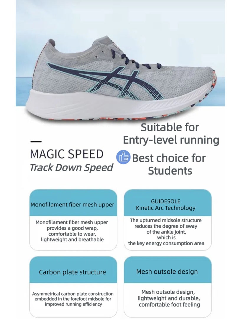 【Back To School】Magic Speed Outdoor Running Training Shoes For Men/Woman/Students Dark Blue
