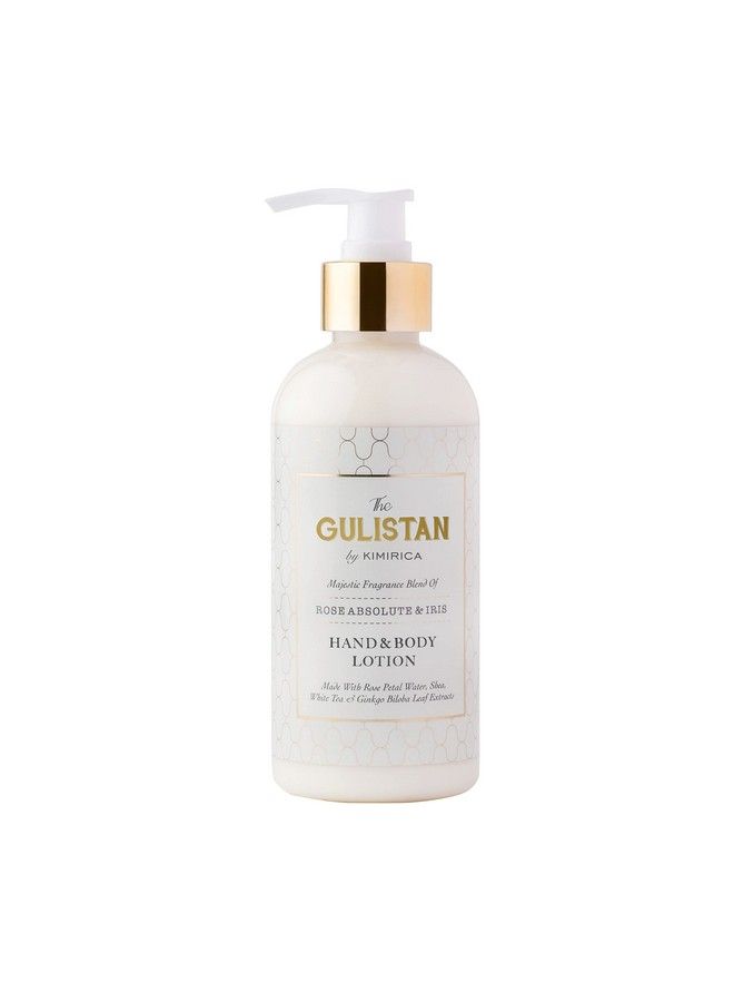 The Gulistan Moisturizing Hand And Body Lotion ; 100% Vegan And Paraben Free With Goodness Of Rose Water For Men & Women ; Shea White Tea And Ginkgo Biloba ; 100% Vegan 300Ml