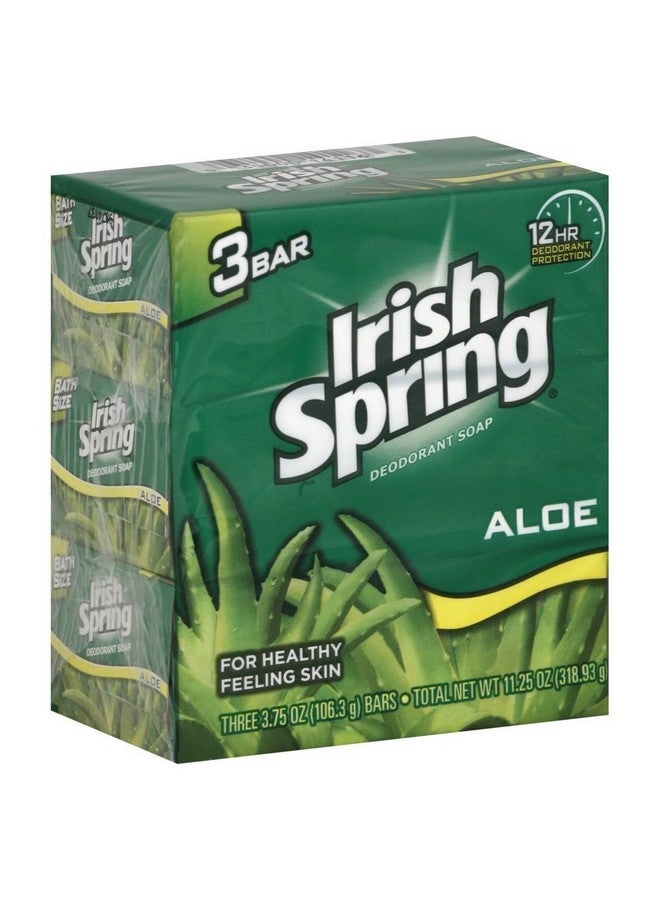 Rish Spring Deodorant Soap Aloe 3.75 Oz (Pack Of 3)