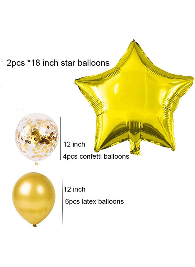 13-Piece Happy Birthday Balloon Set 16inch