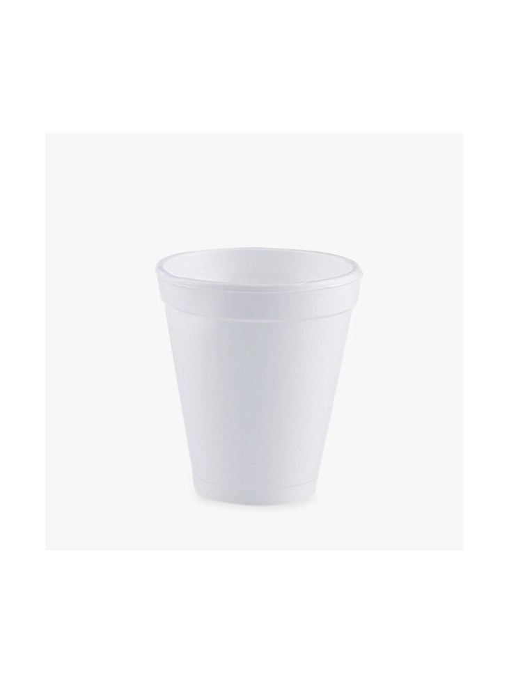 6oz Foam Disposable Cups Insulated and Perfect for Hot and Cold Beverages  Ideal for Parties Events Cafes and Everyday Use