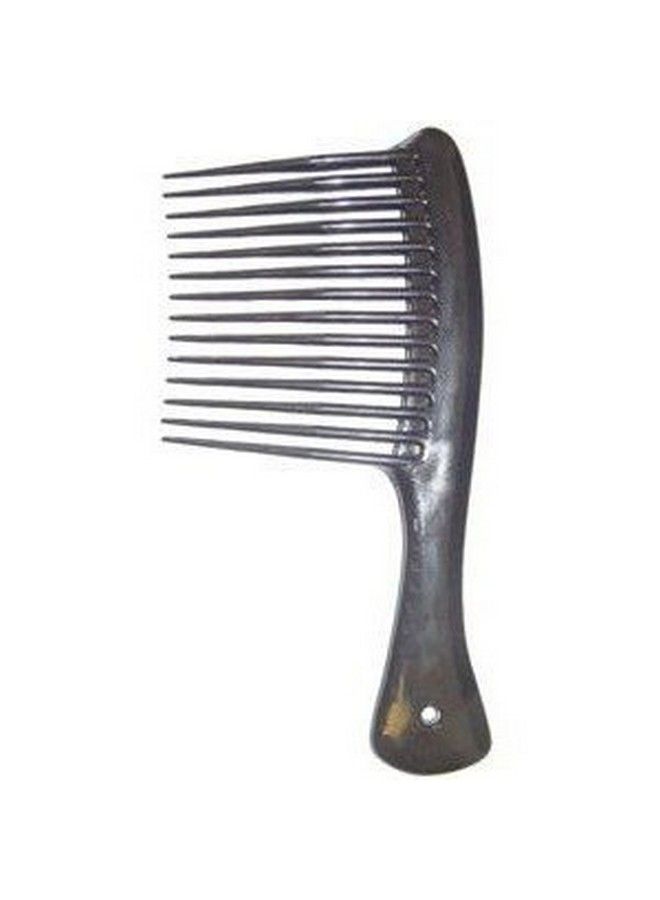 Large Tooth Shampoo Detangling Comb Rack Hair Comb (Black)