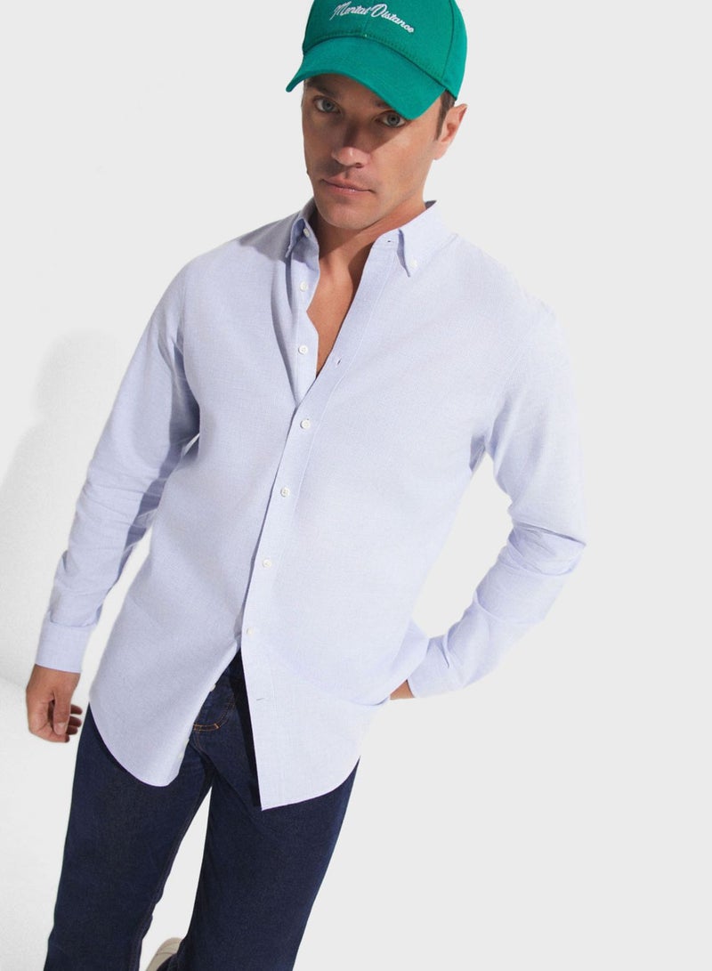 Essential Patterned Regular Fit  Shirt
