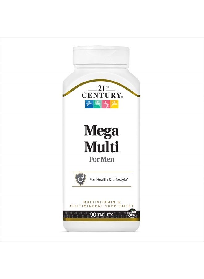 Mega Multi for Men Tablets, 90 Count