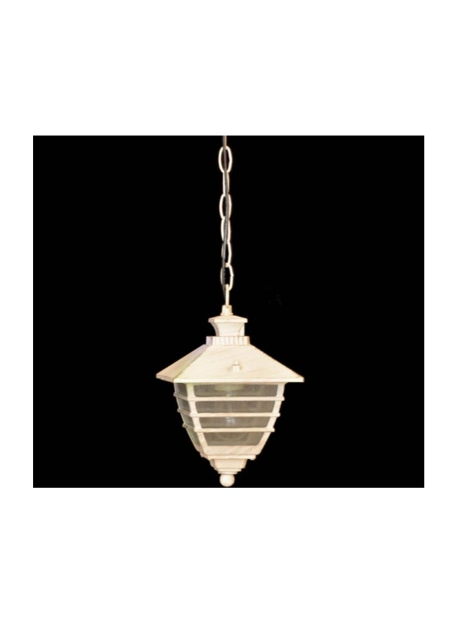 Outdoor Hanging Ceiling Light, E27 Bulb Type, Small, OH0136S, White