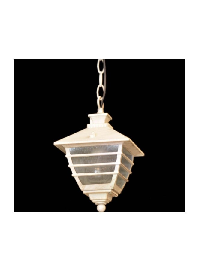 Outdoor Hanging Ceiling Light, E27 Bulb Type, Small, OH0136S, White