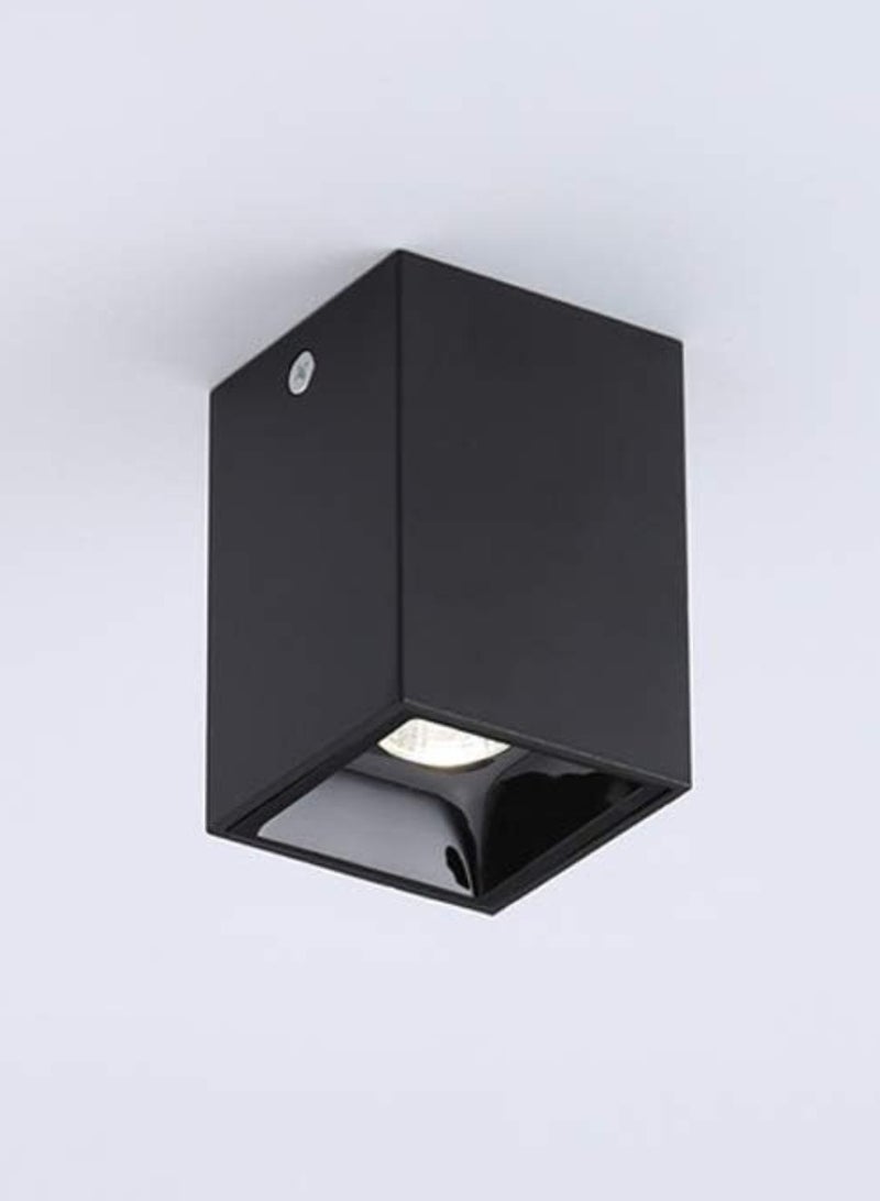 Modern Square LED Spotlight Spotlight 25W Black 15x11.5cm