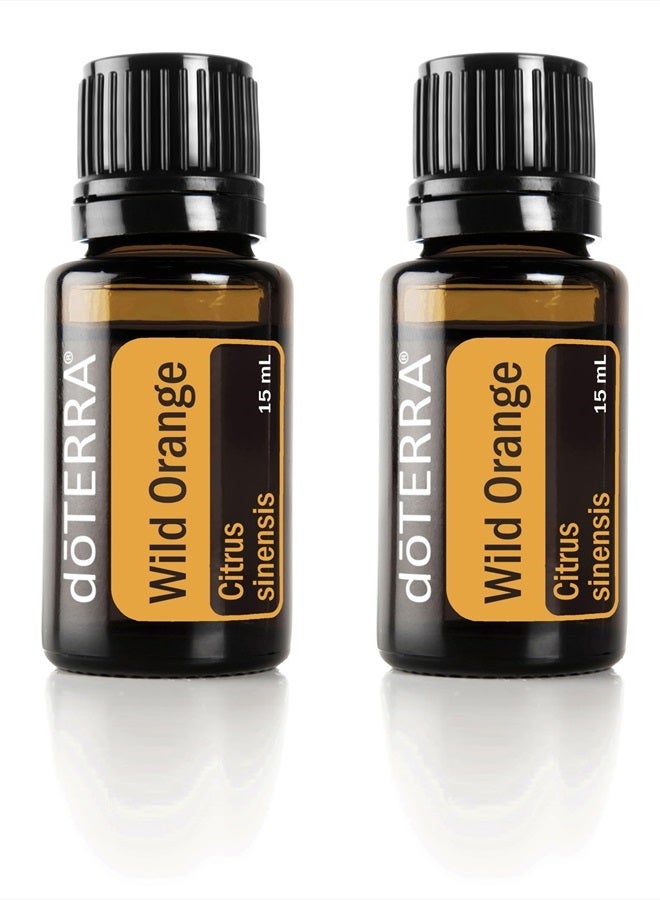 doTERRA Wild Orange Essential Oil 15 ml by doTERRA,Pack of 2