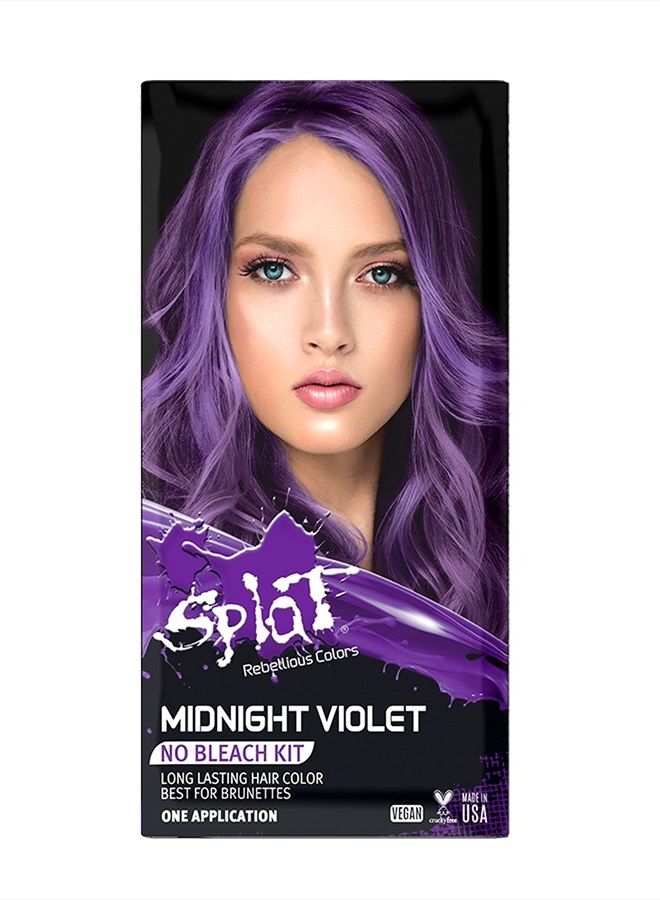 Midnight Violet | 30 Wash No Bleach Semi-Perm Hair Dye | Vegan & Cruelty Free