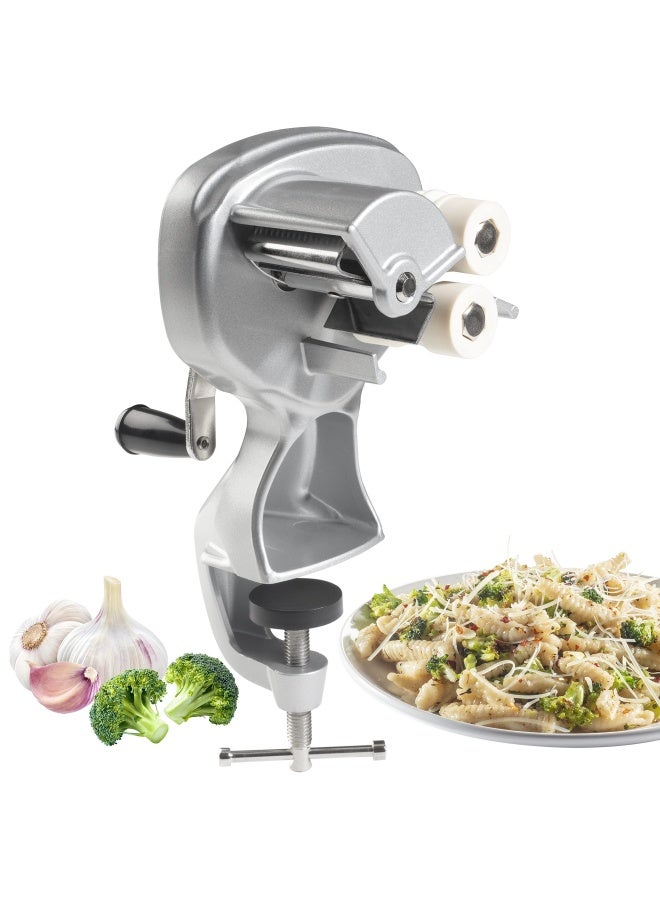 Cavatelli Maker Machine W Easy To Clean Rollers - Makes Authentic Gnocchi  Pasta Seashells And More - Recipes Included  Homemade Pasta Maker Set Is Great For Homemade Italian Cooking Or Holiday Gift