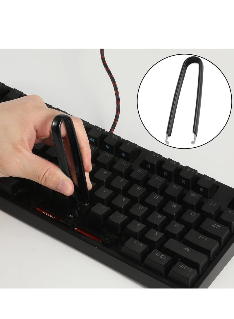Mechanical Keyboard Switch Puller Set Keycap Remover Kit Keyboard Cleaner Tool Including Keycap Puller Switch Clamp Lube Pen with a Storage Bag