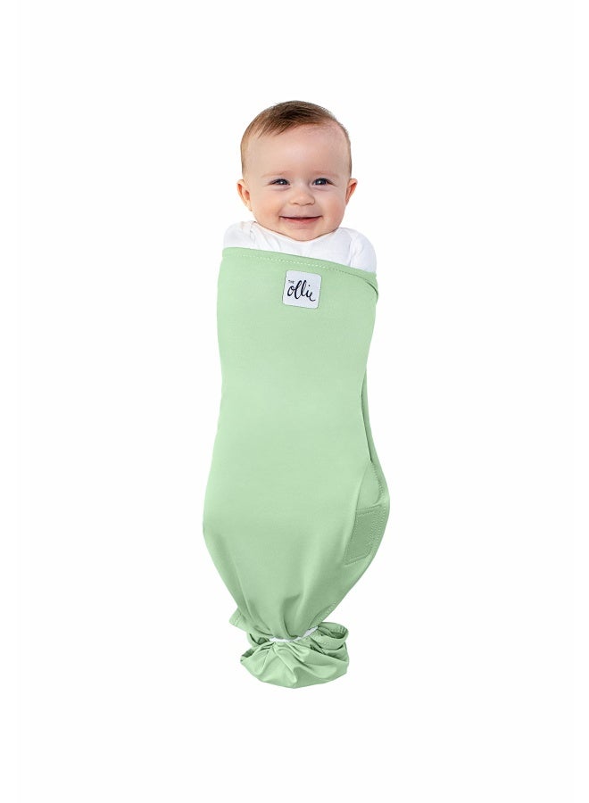 Swaddle Meadow Helps To Reduce The Moro Startle Reflex Made From Custom Moisture Wicking Material No Overheating Size Adjustable For All Months Of Babies