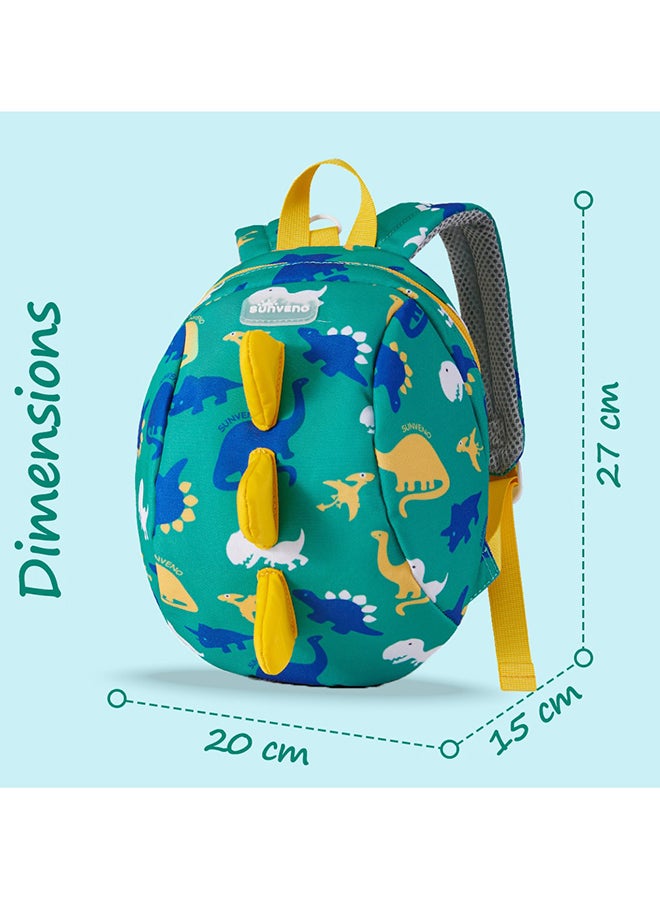 Kids Backpack - Dinosaur Green