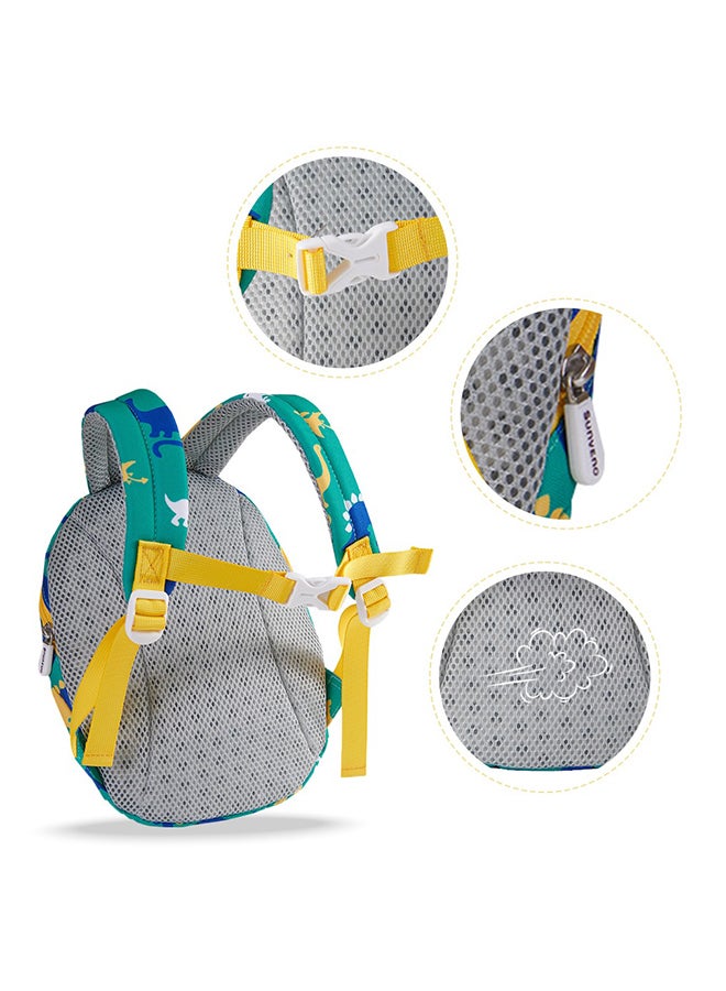 Kids Backpack - Dinosaur Green