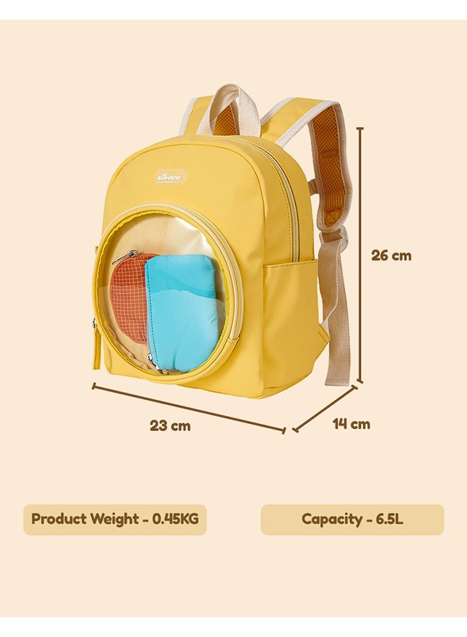 Kids Backpack 11 Inches - Yellow