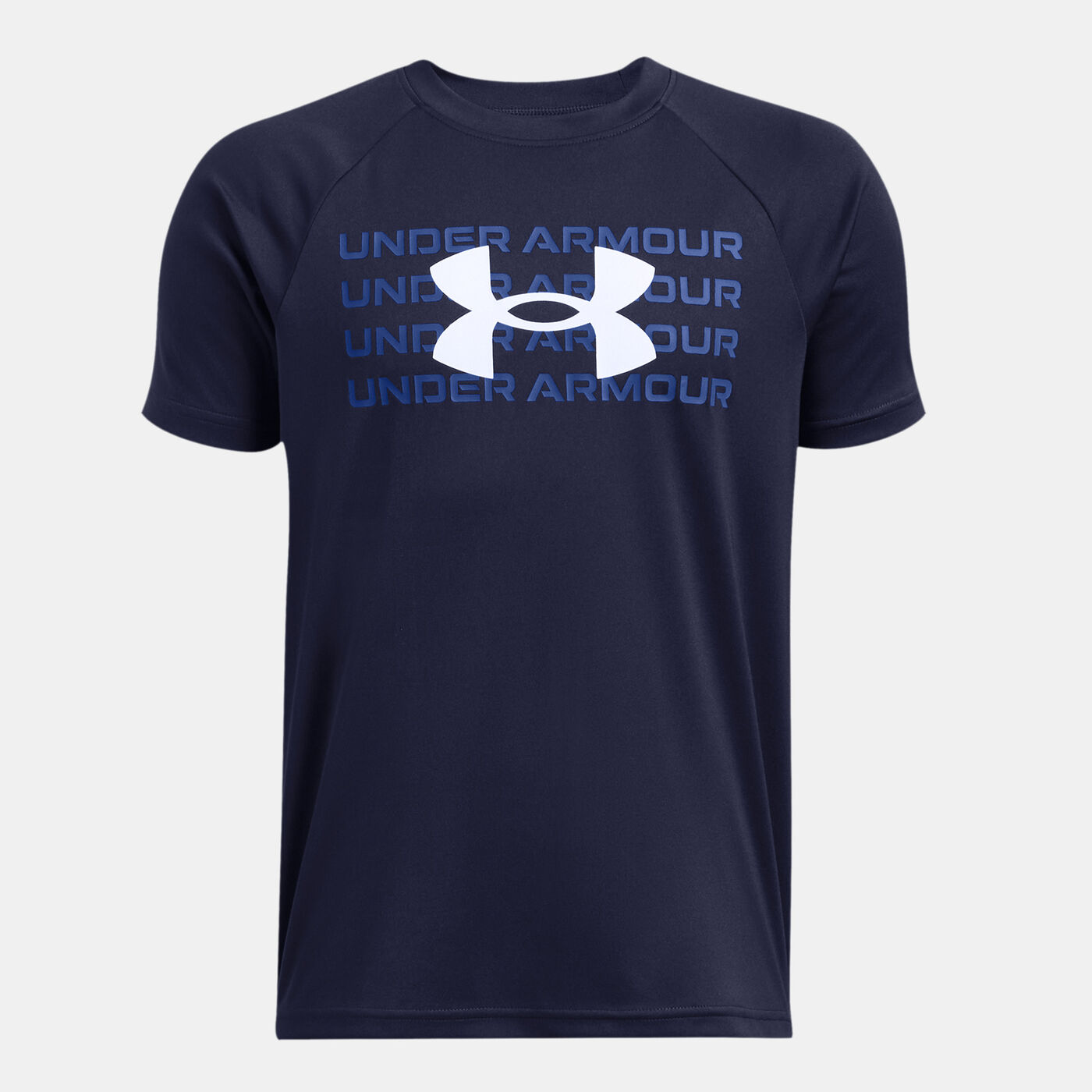 Kids' UA Tech Wordmark Logo Training T-Shirt