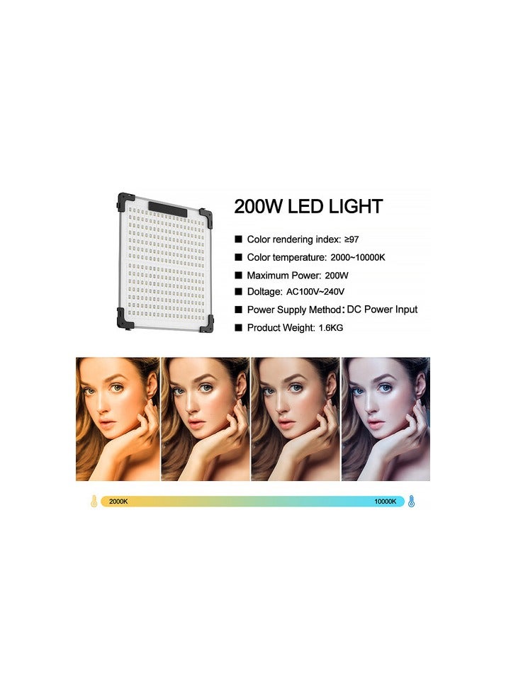 GVM B200C RGB FOLDABLE LED FABRIC LIGHT PANEL (23.6