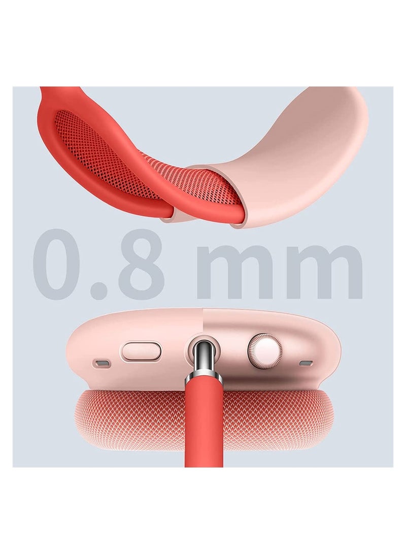 Silicone Case Cover for AirPods Max Headphones Anti Scratch Ear Cups Cover Skin Headset Protective Accessories