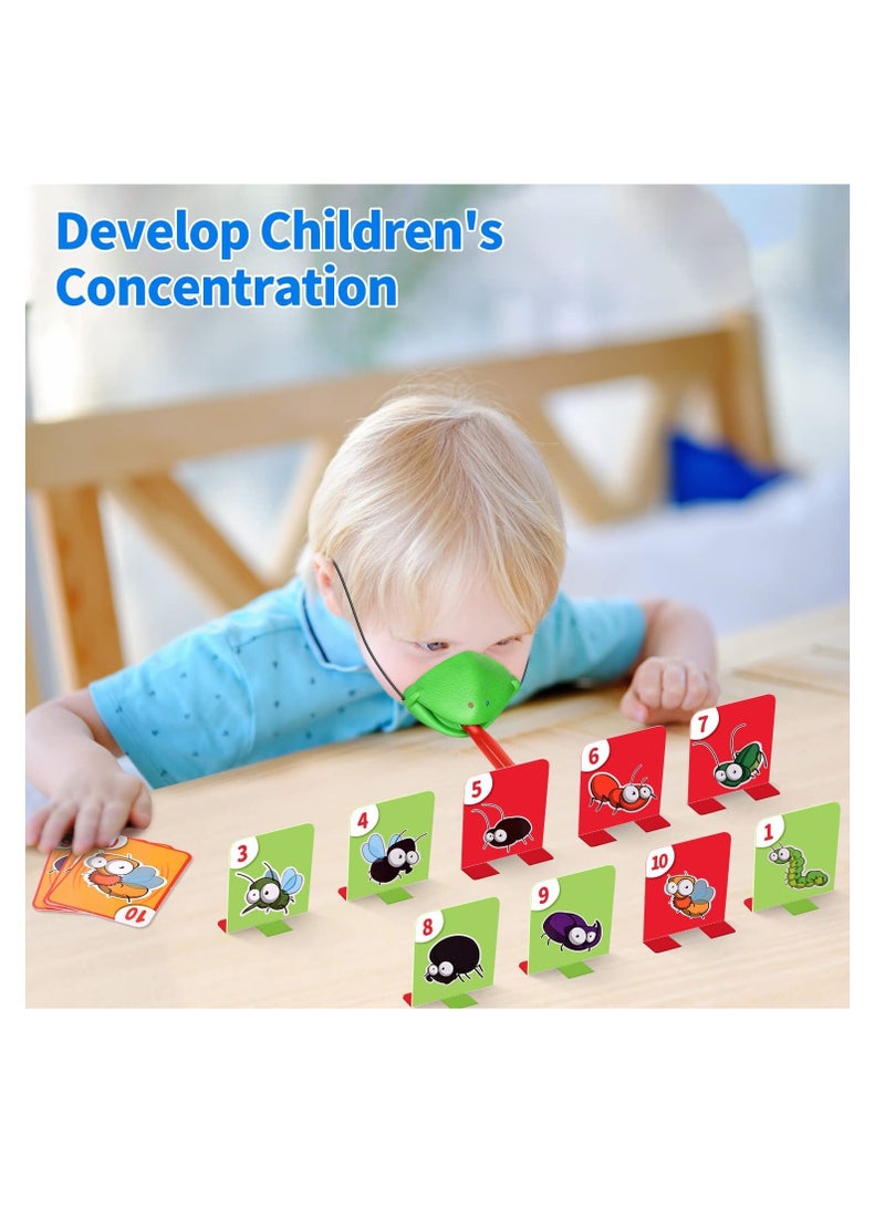 Kids Board Games, Catch Bugs Game, Family Board Games for Kids Ages 4-10
