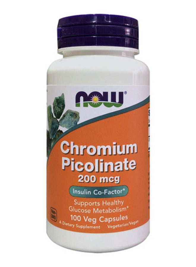 Chromium Picolinate 200Mcg Caps 100S