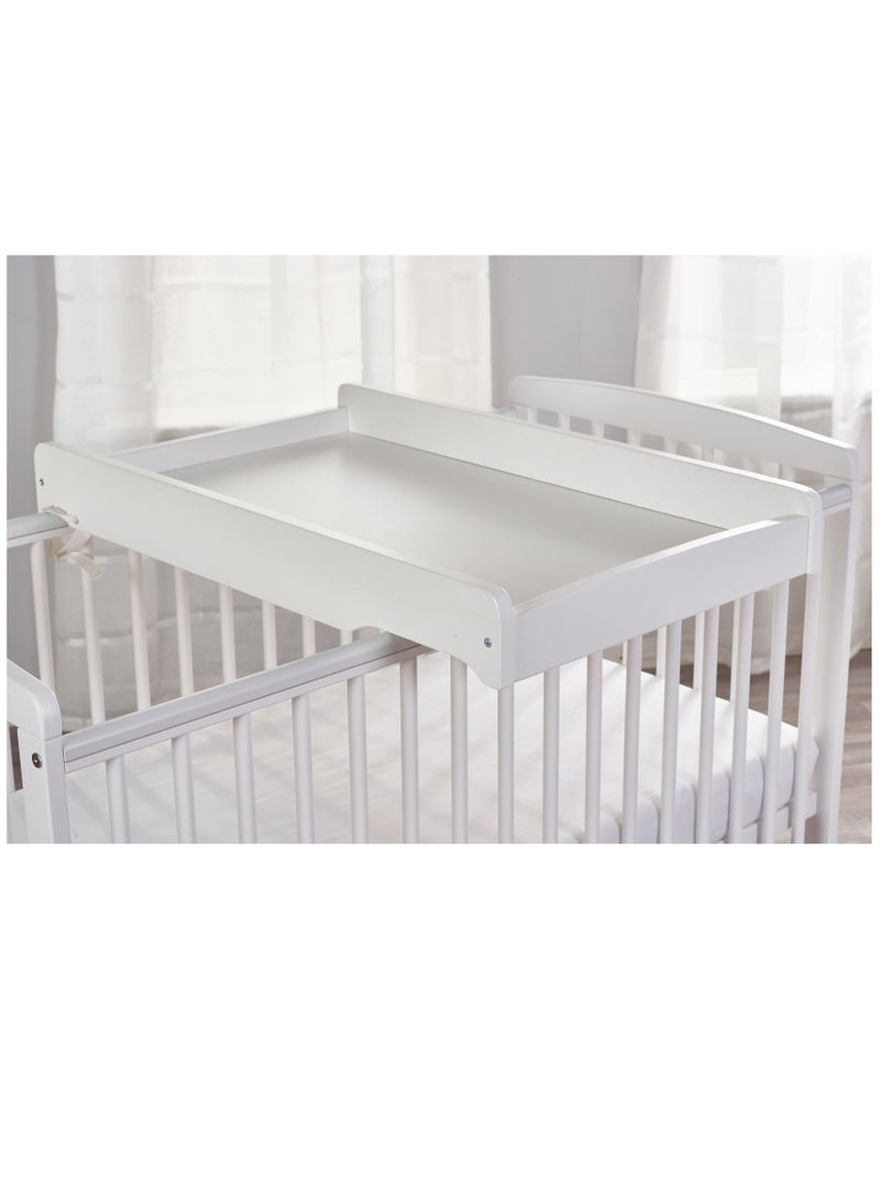 Sydney Cot top Changer Space Saving Cot Top Changer - white