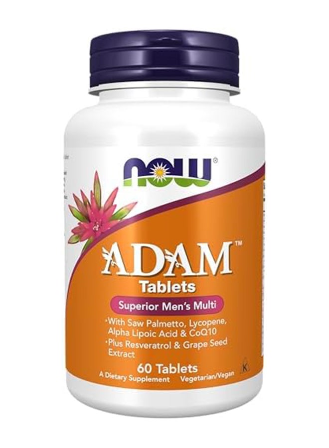 Adam Male Multi Tab 60 Count