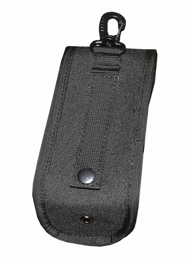 Glasses Pouch Outdoor Durable Tactical Sunglasses Case Portable Style Shockproof Flashlight with Buckle