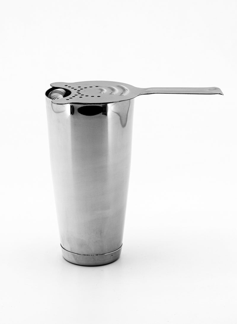 Stainless Steel Hawthorne Cocktail Strainer with 2 Prongs