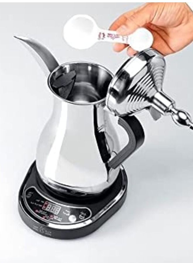 Gulf Dalla Electric Coffee Maker 1000W 1000ml Silver -GA-C81839S