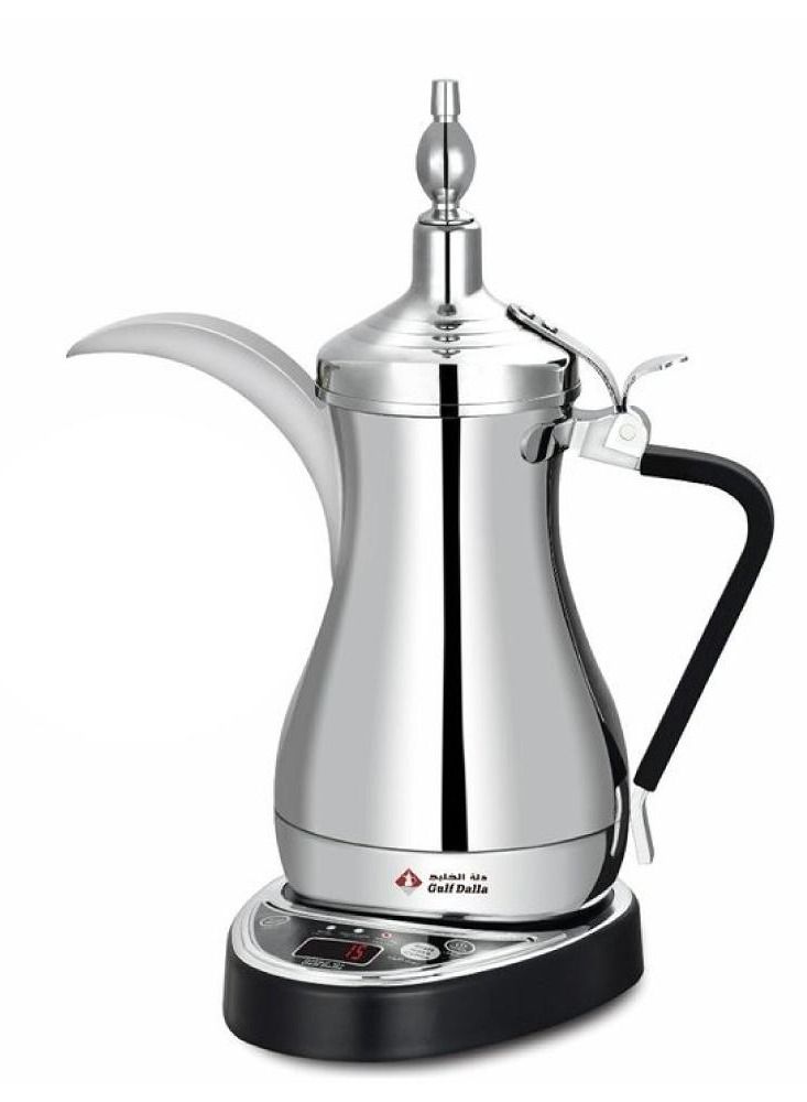 Gulf Dalla Electric Coffee Maker 1000W 1000ml Silver -GA-C81839S