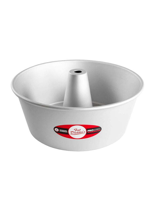 Fat Daddio's Angel Food Cake Pan Silver