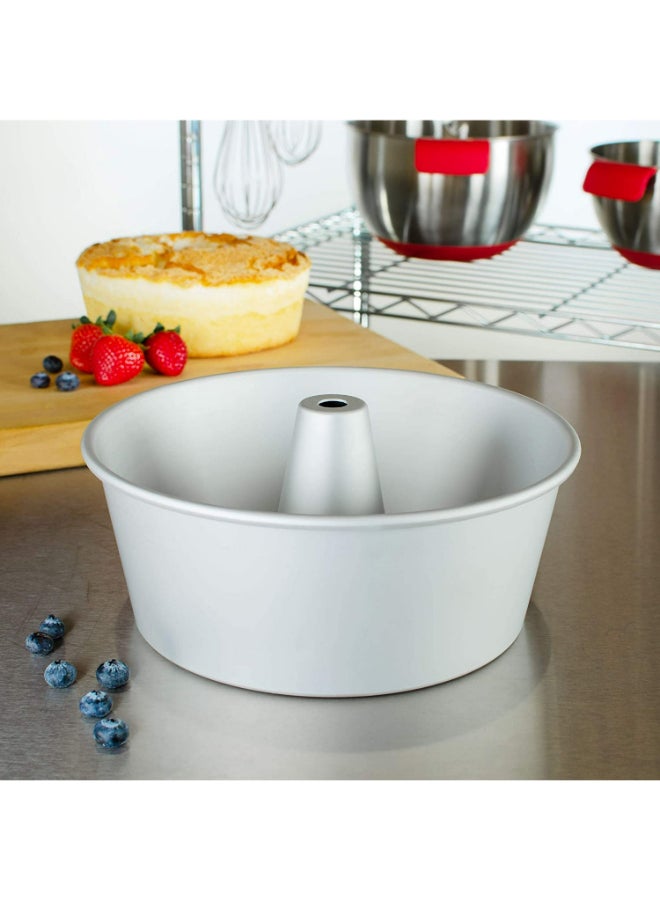 Fat Daddio's Angel Food Cake Pan Silver