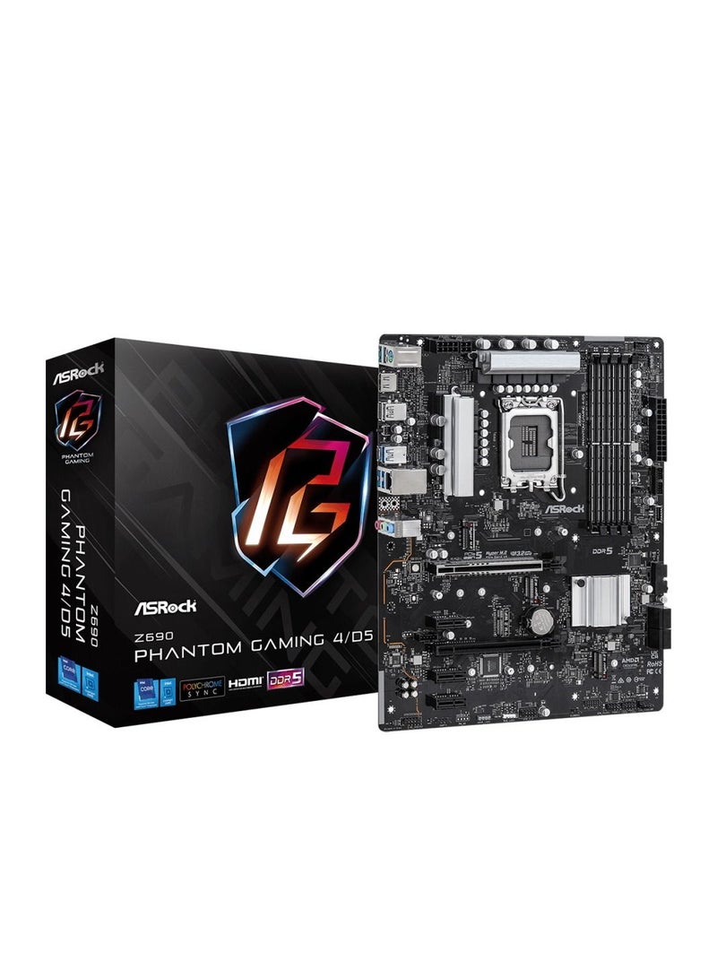 ASRock Z690 Phantom Gaming 4/D5 LGA1700 DDR5 Intel Motherboard