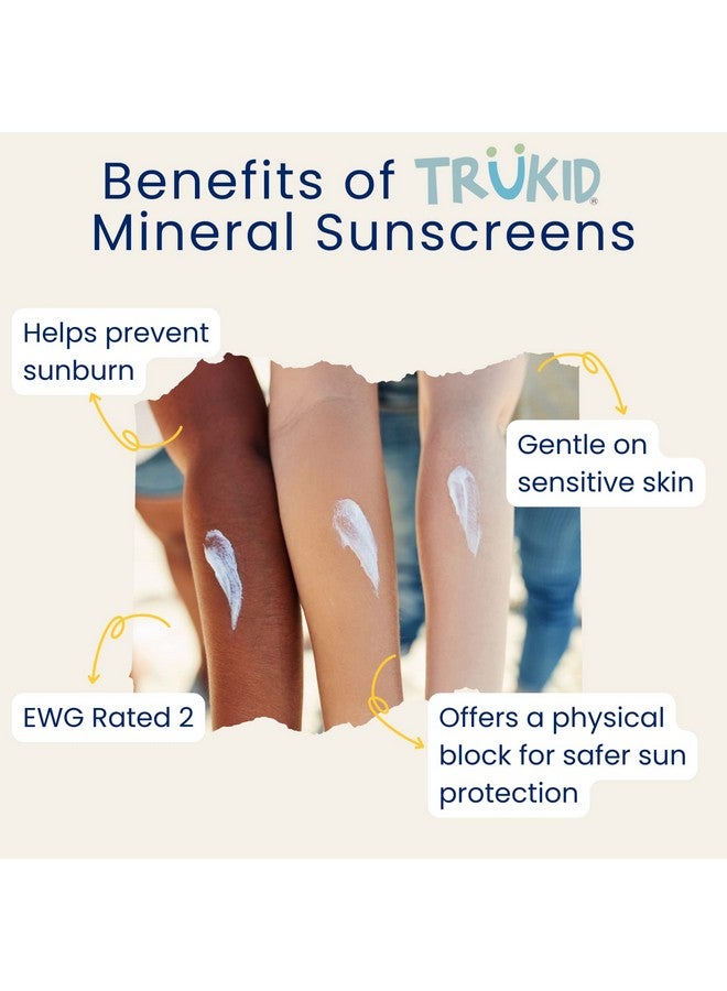 Daily Spf 30+ Sunscreen Uva/Uvb Protection, All Natural Ingredients, Reeffriendly, Mineral Based Body & Face Sun Protection For Kids, Toddlers, Babies & Adults Citrus Scent, 3.4 Oz