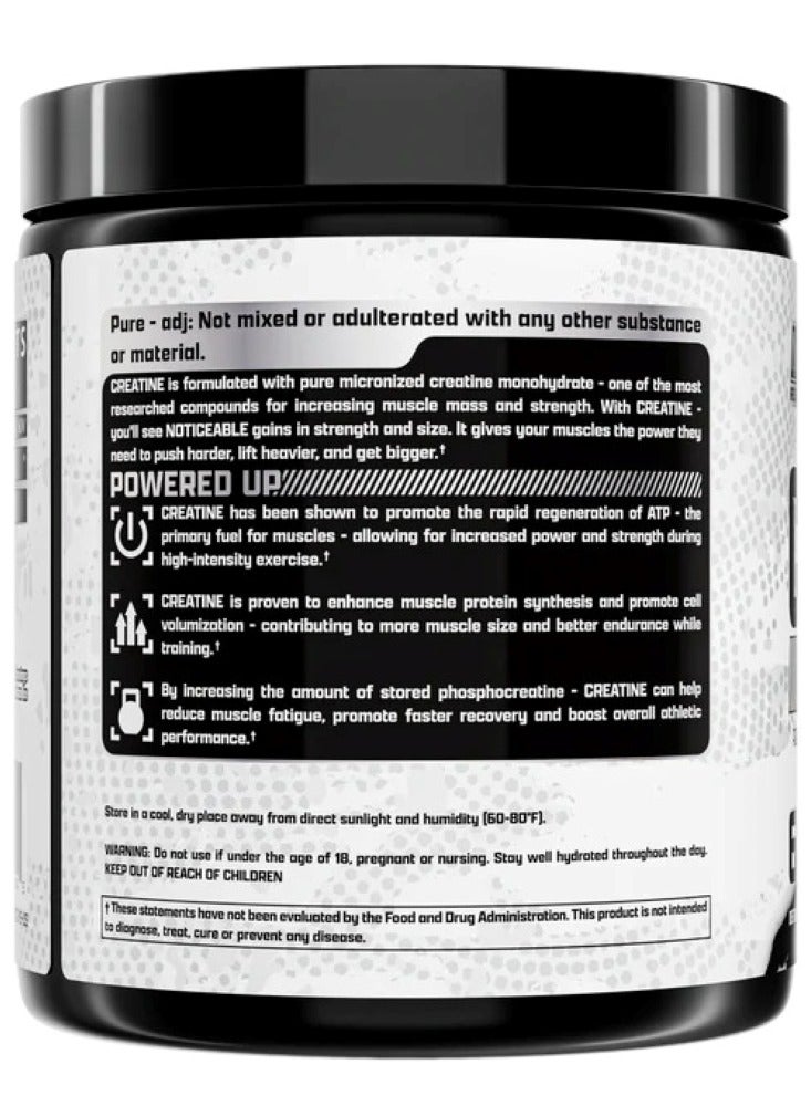 Creatine Monohydrate Micronized - Unflavored, 300g