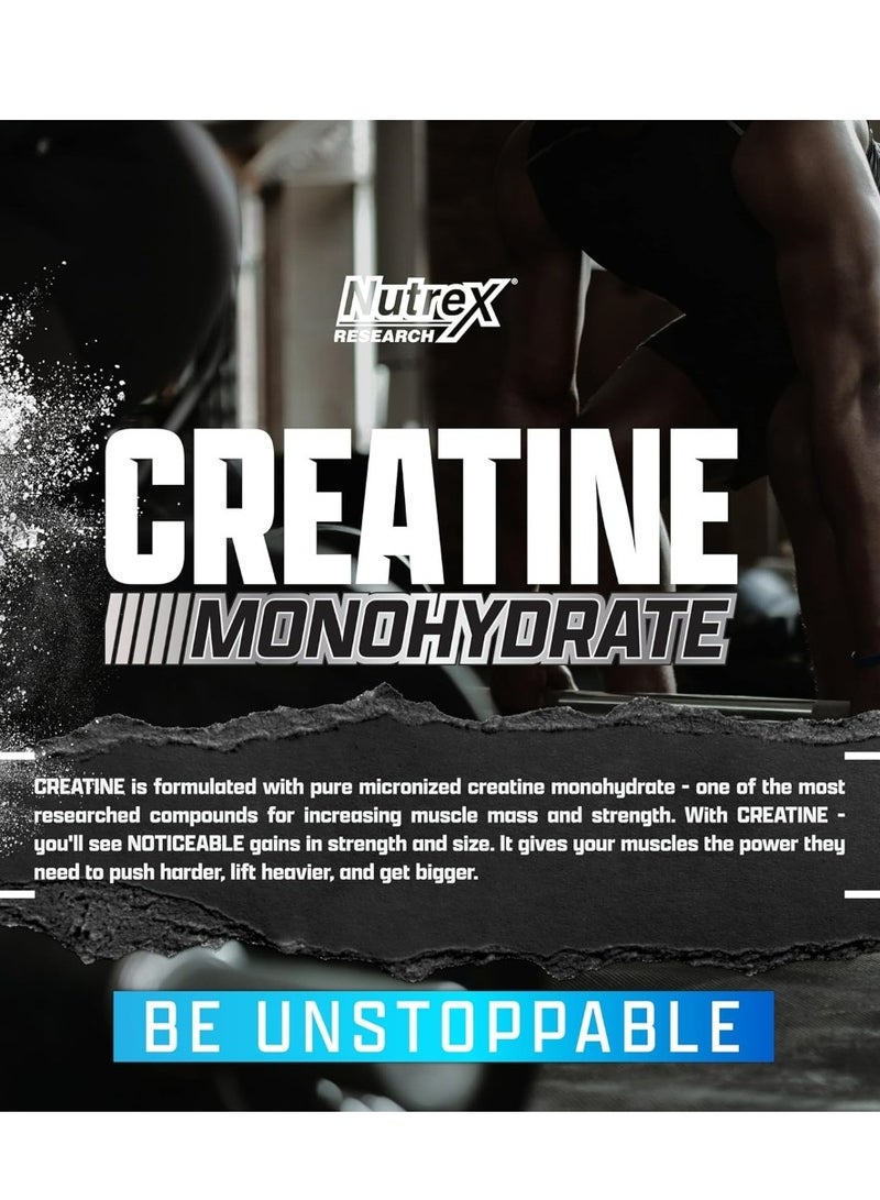 Creatine Monohydrate Micronized - Unflavored, 300g