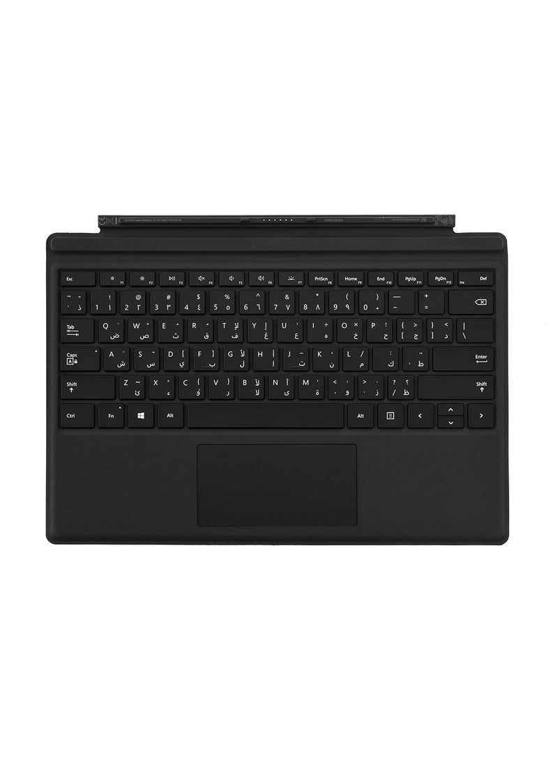 Surface Pro Type Cover With English and Arabic Keyboard FMM-00014 Black