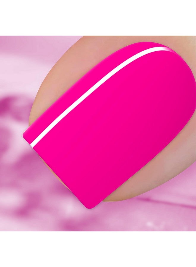 Gel Nail Polish Gel Gel Polish 15Ml Gel Colors Gel Neon Gel Soak Off Uv Led Nail Lamp Gel Polish 1 Bottle 0.5 Oz Nail Art Diy Home Hot Color Nails (Hot Pink 692)