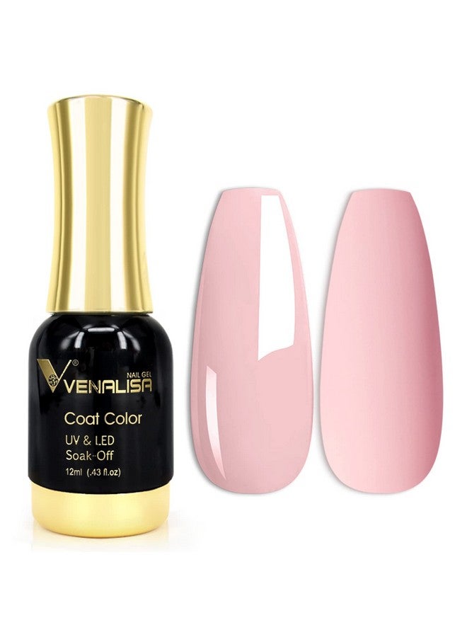 Venalisa Gel Nail Polish 12Ml Nude Pink Color Soak Off Uv Led Nail Gel Polish Nail Art Starter Manicure Salon Diy At Home 0.43 Oz