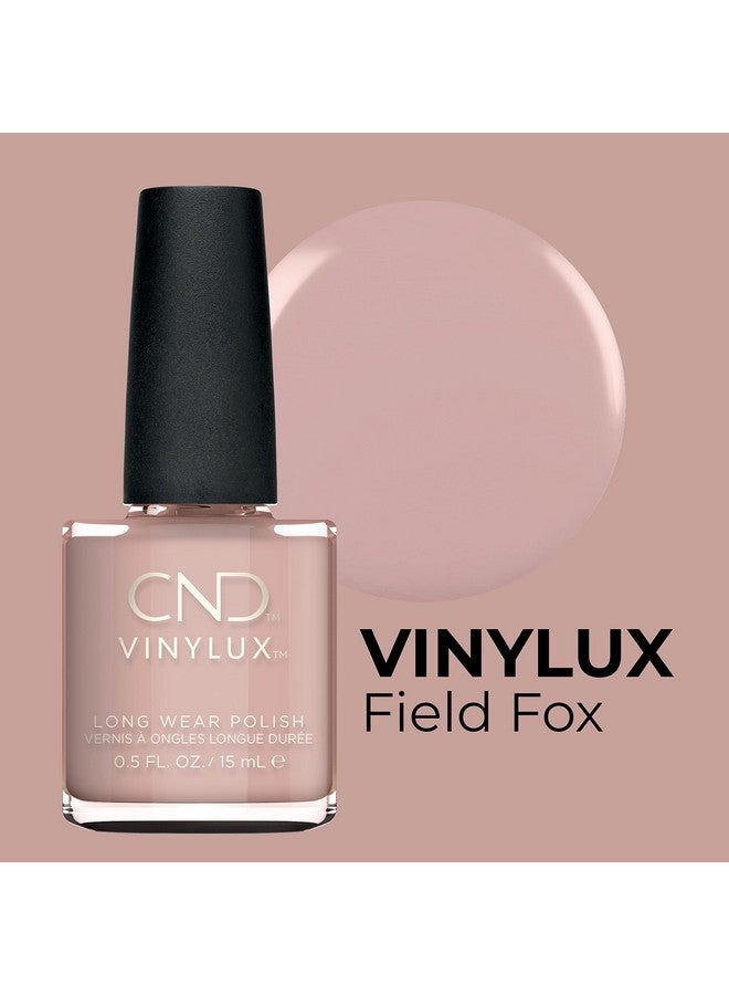 Vinylux Longwear Purple Nail Polish, Gellike Shine & Chip Resistant Color, Field Fox, 0.5 Fl. Oz