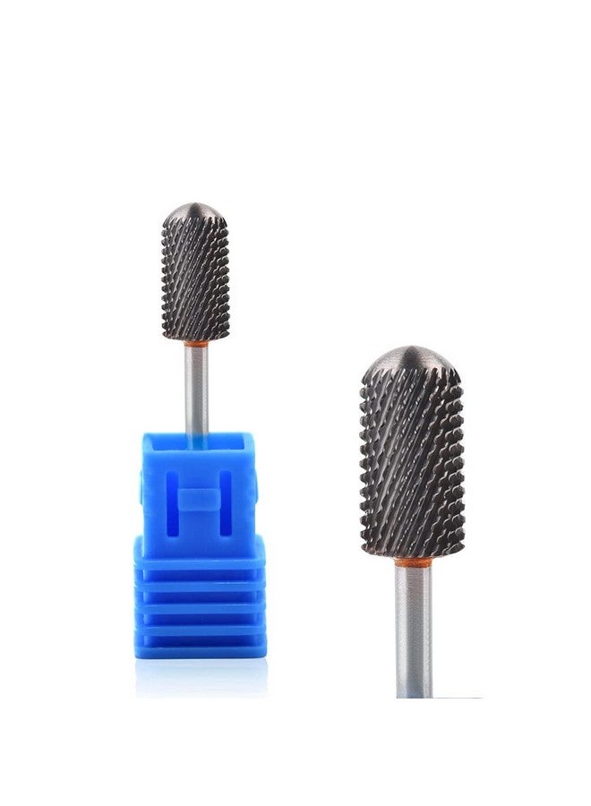 Round Head Alloy Nail Drill Bit Manicure Drilling For Nail Gel Polish Removal Nail Accessories Tool (Medium)