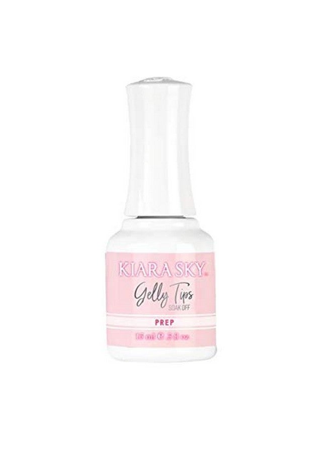 Gelly Tips Essentials Kit 0.5 Fl Oz (Prep Top Coat Builder Primer)