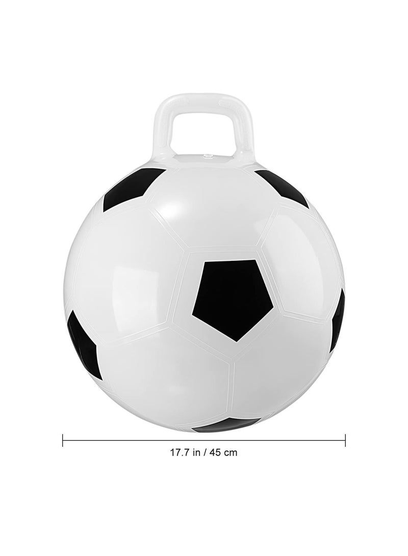, bouncy ball with handles hop ball for sit bounce