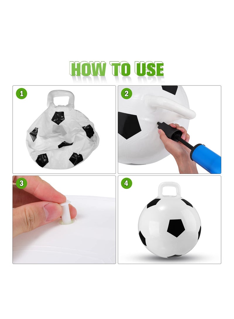 , bouncy ball with handles hop ball for sit bounce