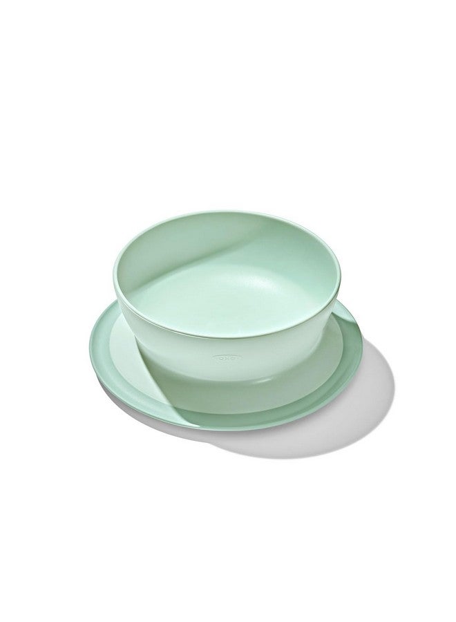 Tot Stick And Stay Suction Bowl Opal