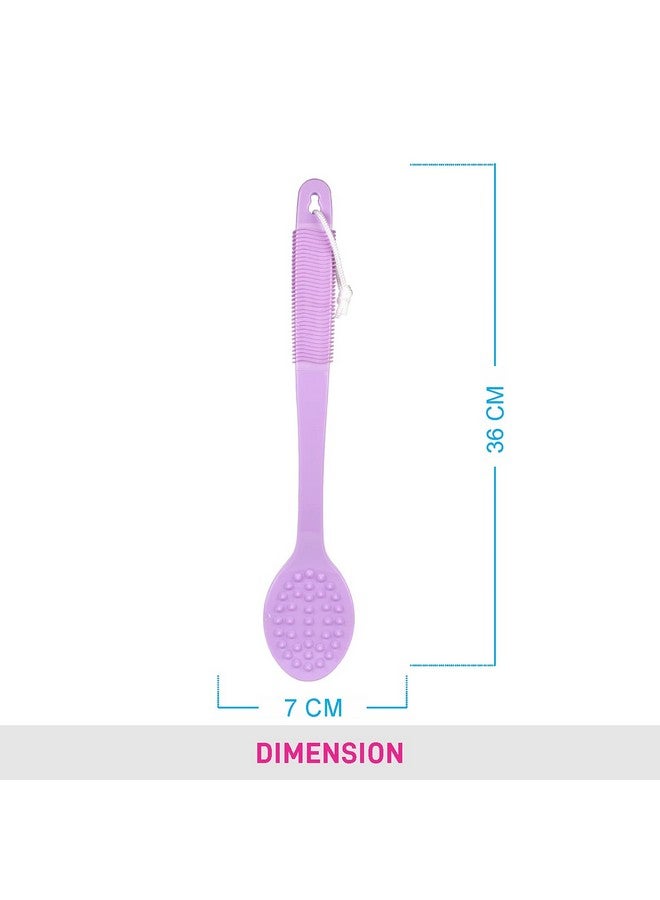 Luxury Fine Bristle Bath Brush 154 G (Pink)