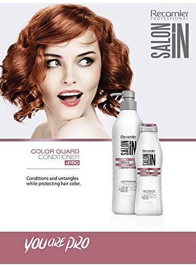 Color Guard Conditioner Recamier Salonin Colored Hair Keep It Longer Until Next Dye | Acondicionador Cabello Tinturado Mantiene El Color Hasta El Sgte Tinturado 33.8 Ounces1 Litro