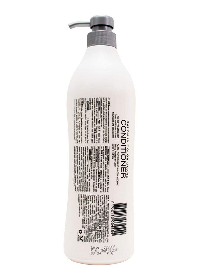 Color Guard Conditioner Recamier Salonin Colored Hair Keep It Longer Until Next Dye | Acondicionador Cabello Tinturado Mantiene El Color Hasta El Sgte Tinturado 33.8 Ounces1 Litro